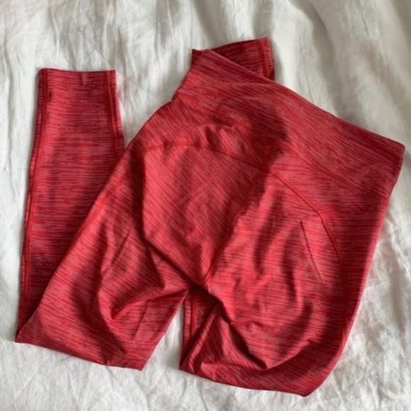 Outdoor Voices - Red - Tech Sweat Leggings Size Sm - Picture 5 of 6
